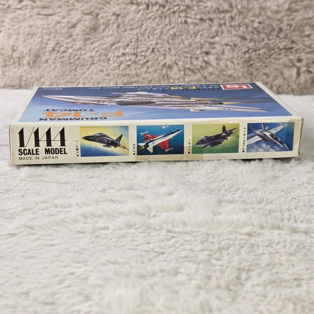 LS 1:144 Scale Grumman F14 Tomcat Plastic Model Kit Jet Series Made in‎ Japan